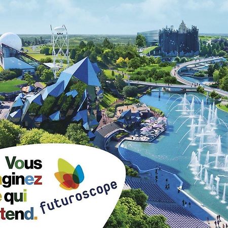 Loveyou Villalunoterie Futuroscope Piscine Spa 4Pers Oyre Zewnętrze zdjęcie