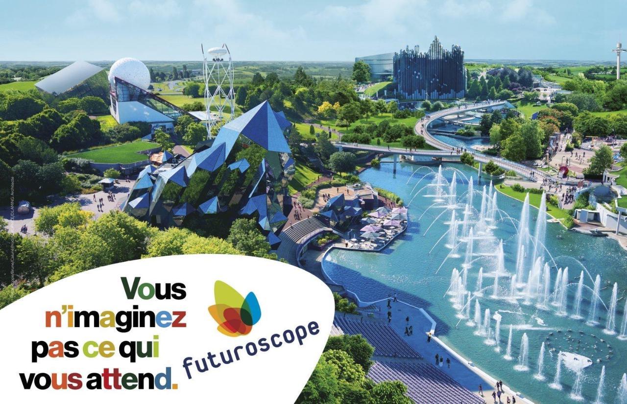 Loveyou Villalunoterie Futuroscope Piscine Spa 4Pers Oyre Zewnętrze zdjęcie